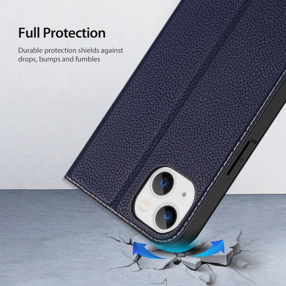 Dux Ducis Skin X2 Apple iPhone 14 Plus Hoesje Book Case Blauw afbeelding 5