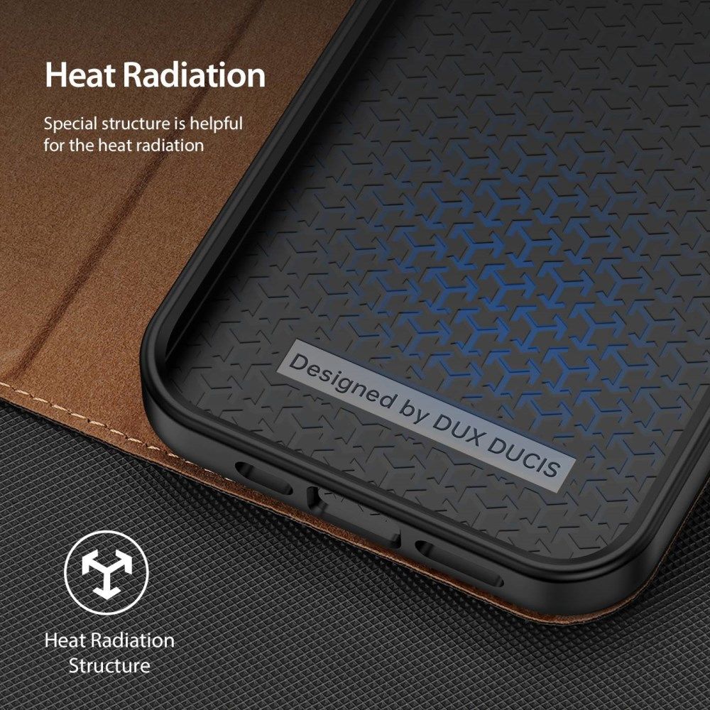 Dux Ducis Skin X2 Apple iPhone 14 Plus Hoesje Book Case Bruin afbeelding 11