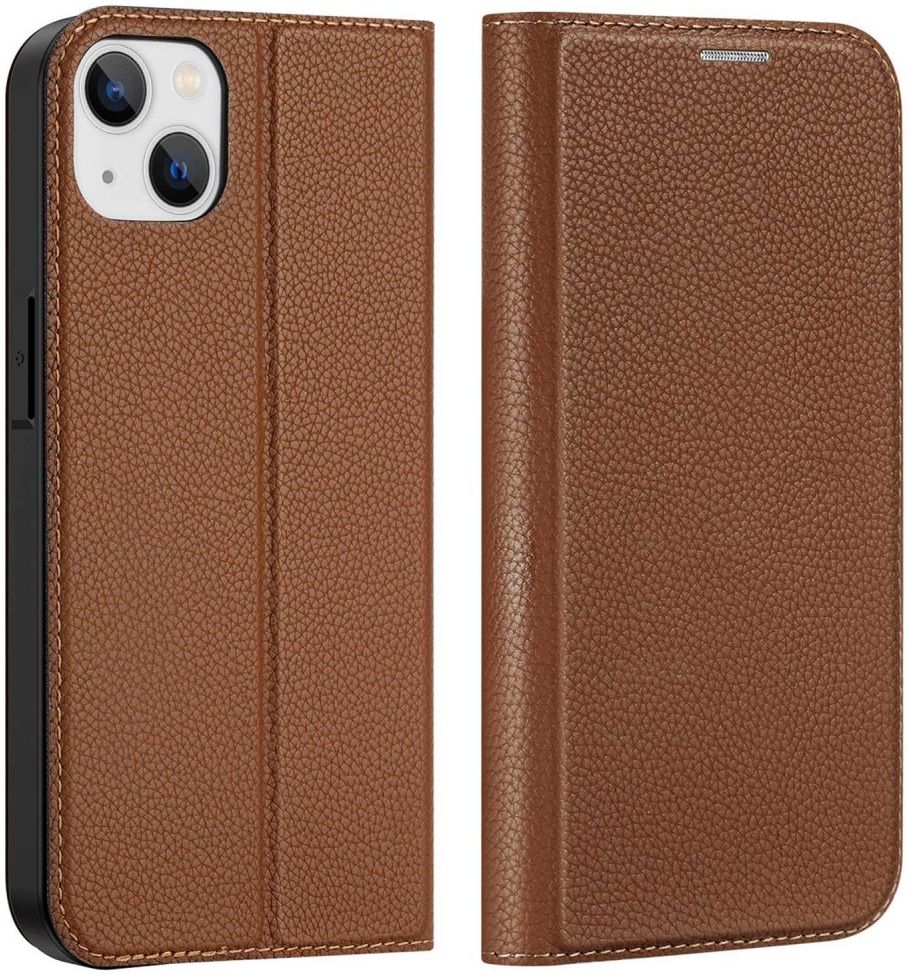 Dux Ducis Skin X2 Apple iPhone 14 Plus Hoesje Book Case Bruin afbeelding 2