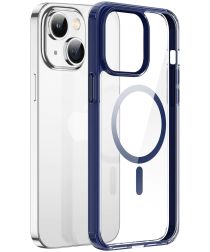 Dux Ducis Clin2 Apple iPhone 14 Hoesje MagSafe Transparant Blauw