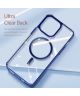 Dux Ducis Clin2 Apple iPhone 14 Plus Hoesje MagSafe Transparant Blauw