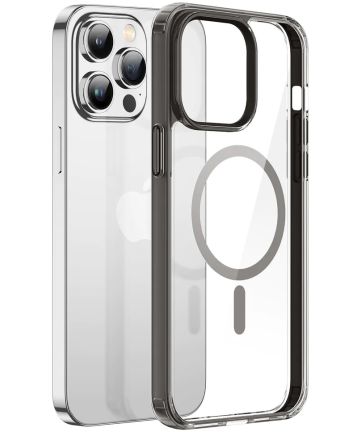 Dux Ducis Clin2 Apple iPhone 14 Pro Hoesje MagSafe Transparant Grijs Hoesjes