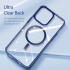 Dux Ducis Clin2 iPhone 14 Pro Max Hoesje MagSafe Transparant Blauw afbeelding 6