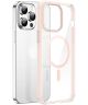 Dux Ducis Clin2 iPhone 14 Pro Max Hoesje MagSafe Transparant Roze
