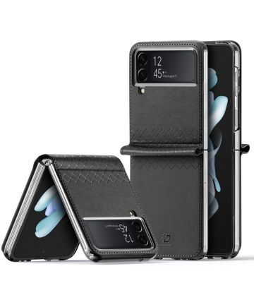 Dux Ducis Bril Samsung Galaxy Z Flip 4 Hoesje Back Cover Zwart Hoesjes
