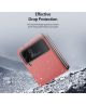 Dux Ducis Bril Samsung Galaxy Z Flip 4 Hoesje Back Cover Roze