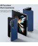 Dux Ducis Bril Samsung Galaxy Z Fold 4 Hoesje Book Case Blauw