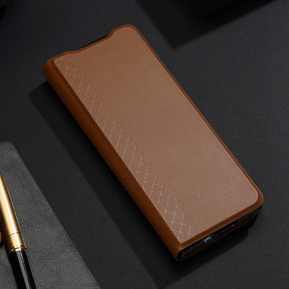 Dux Ducis Bril Samsung Galaxy Z Fold 4 Hoesje Book Case Bruin afbeelding 11