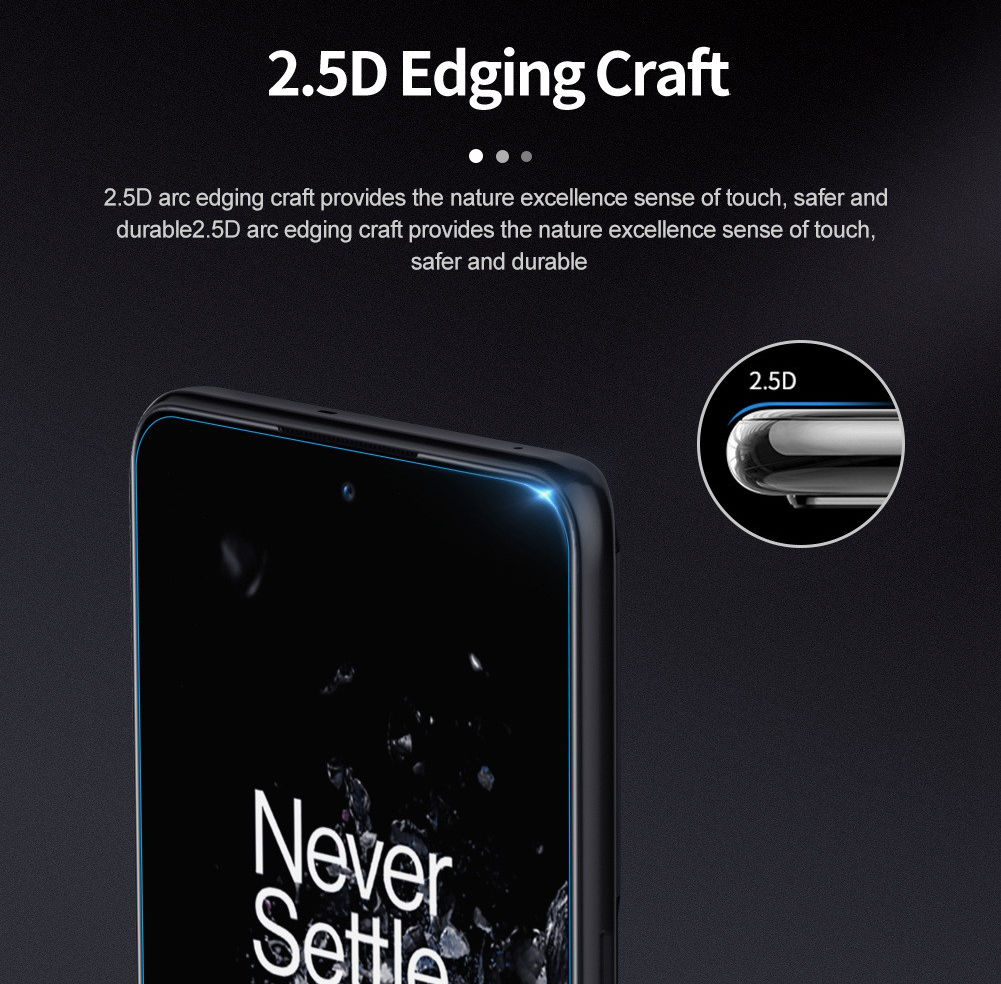Nillkin H+ Pro OnePlus 10T Screen Protector 9H Tempered Glass afbeelding 5