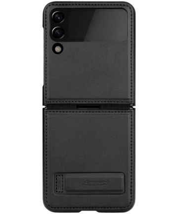 Nillkin Qin Samsung Galaxy Z Flip 4 Hoesje Book Case Zwart Hoesjes