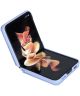 Nillkin Qin Samsung Galaxy Z Flip 4 Hoesje Book Case Paars