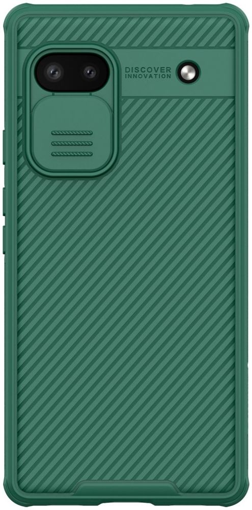 Nillkin CamShield Google Pixel 6A Hoesje met Camera Slider Groen afbeelding 1