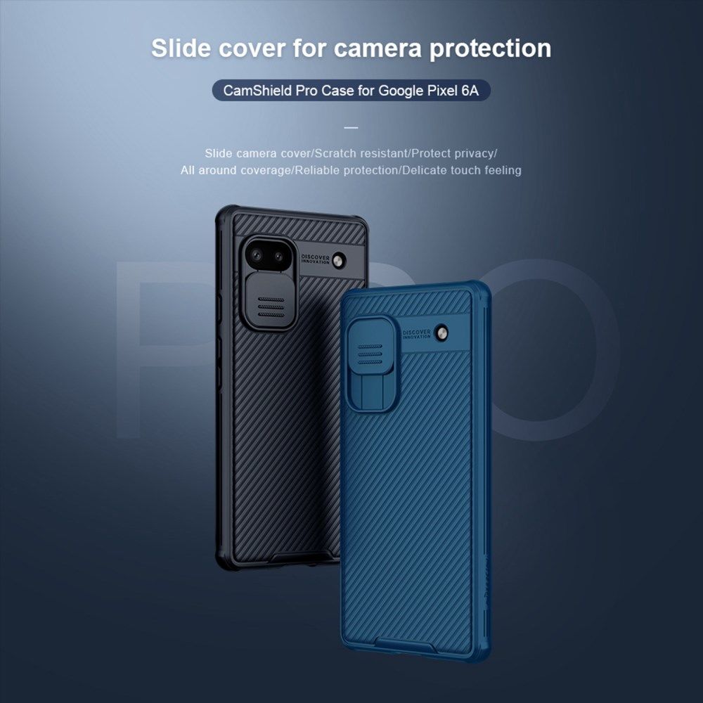 Nillkin CamShield Google Pixel 6A Hoesje met Camera Slider Groen afbeelding 7