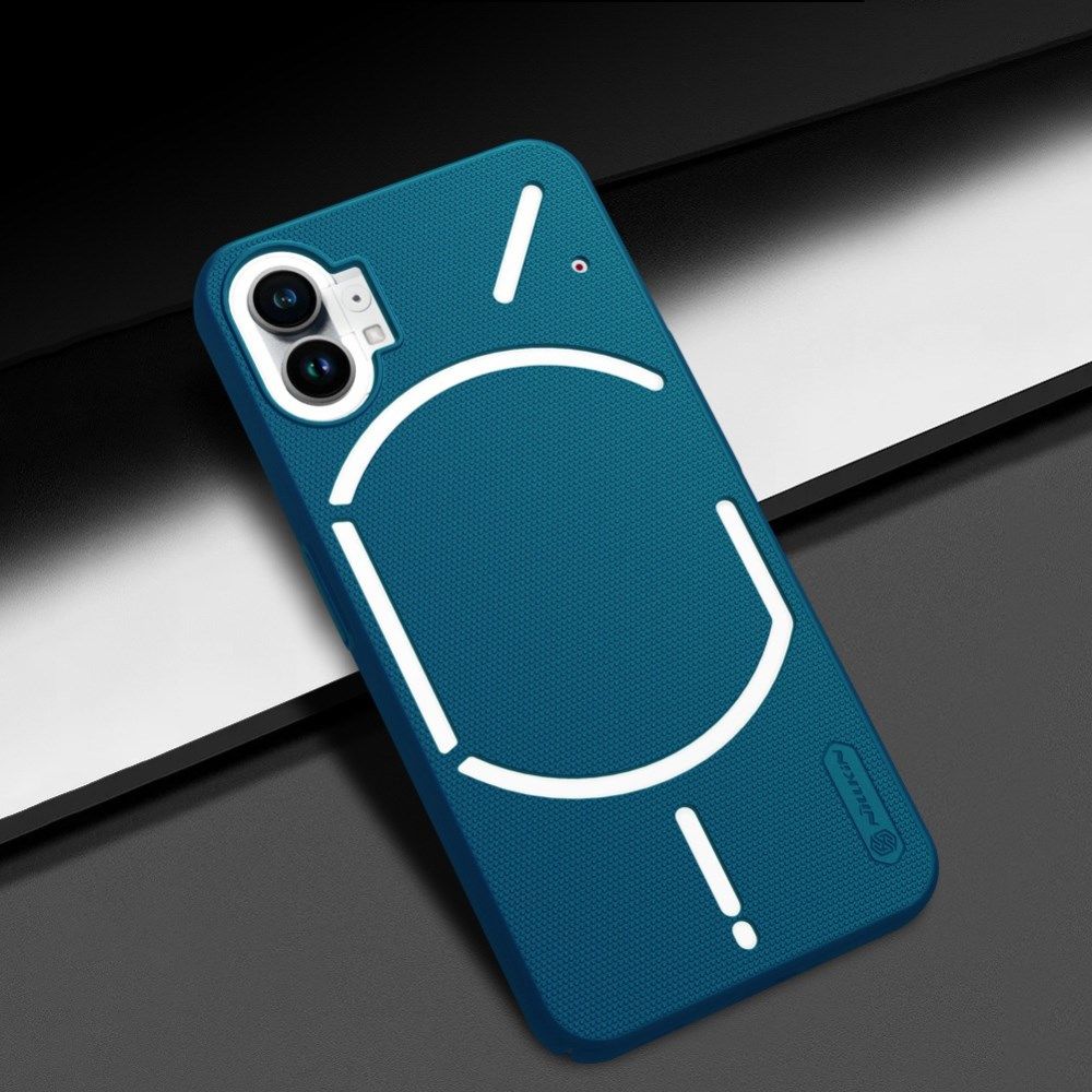 Nillkin Super Frosted Shield Nothing Phone 1 Hoesje Back Cover Blauw afbeelding 6