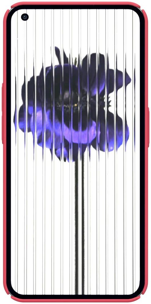 Nillkin Super Frosted Shield Nothing Phone 1 Hoesje Back Cover Rood afbeelding 5