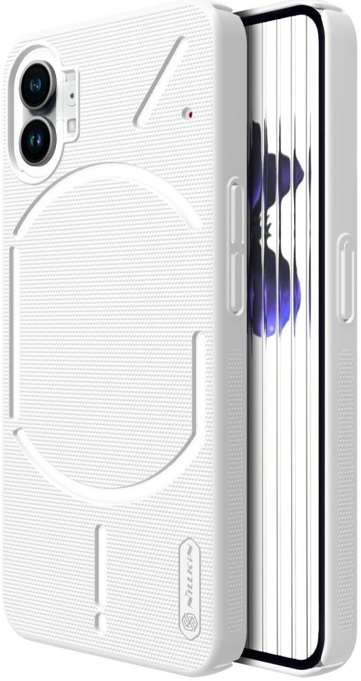 Nillkin Super Frosted Shield Nothing Phone 1 Hoesje Back Cover Wit afbeelding 1
