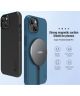 Nillkin Super Frosted Shield Apple iPhone 14 Plus Hoesje MagSafe Blauw