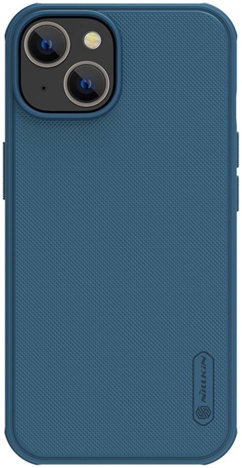 Nillkin Super Frosted Shield Apple iPhone 14 Plus Hoesje MagSafe Blauw afbeelding 1