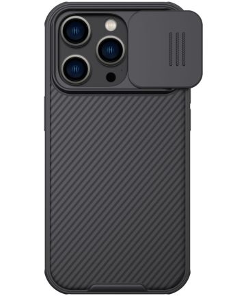 Nillkin CamShield MagSafe iPhone 14 Pro Max Hoesje Camera Slider Zwart Hoesjes