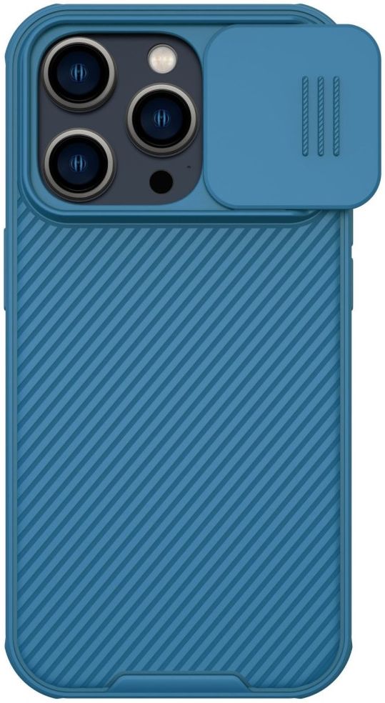 Nillkin CamShield MagSafe iPhone 14 Pro Max Hoesje Camera Slider Blauw afbeelding 1