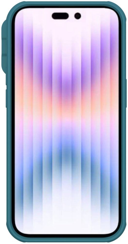 Nillkin CamShield MagSafe iPhone 14 Pro Max Hoesje Camera Slider Blauw afbeelding 2