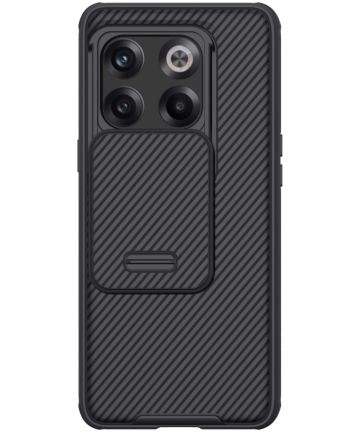 Nillkin CamShield OnePlus 10T Hoesje met Camera Slider Zwart Hoesjes