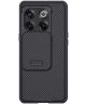 Nillkin CamShield OnePlus 10T Hoesje met Camera Slider Zwart