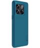 Nillkin Super Frosted Shield OnePlus 10T Hoesje Back Cover Blauw