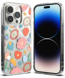 Ringke Fusion Apple iPhone 14 Pro Max Hoesje Back Cover Floral