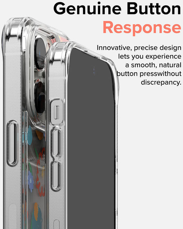 Ringke Fusion Apple iPhone 14 Pro Max Hoesje Back Cover Floral afbeelding 11