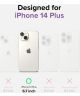Ringke Fusion Bumper Apple iPhone 14 Plus Hoesje Transparant Paars