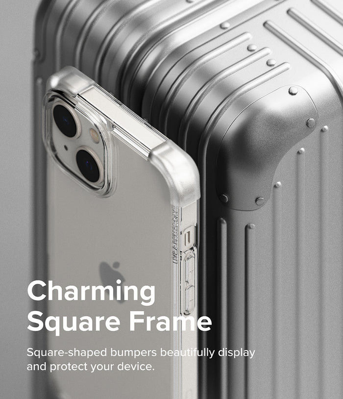 Ringke Fusion Bumper Apple iPhone 14 Hoesje Transparant Paars afbeelding 12