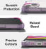 Ringke Fusion Bumper Apple iPhone 14 Hoesje Transparant Paars afbeelding 3