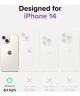 Ringke Fusion Bumper Apple iPhone 14 Hoesje Transparant Zwart