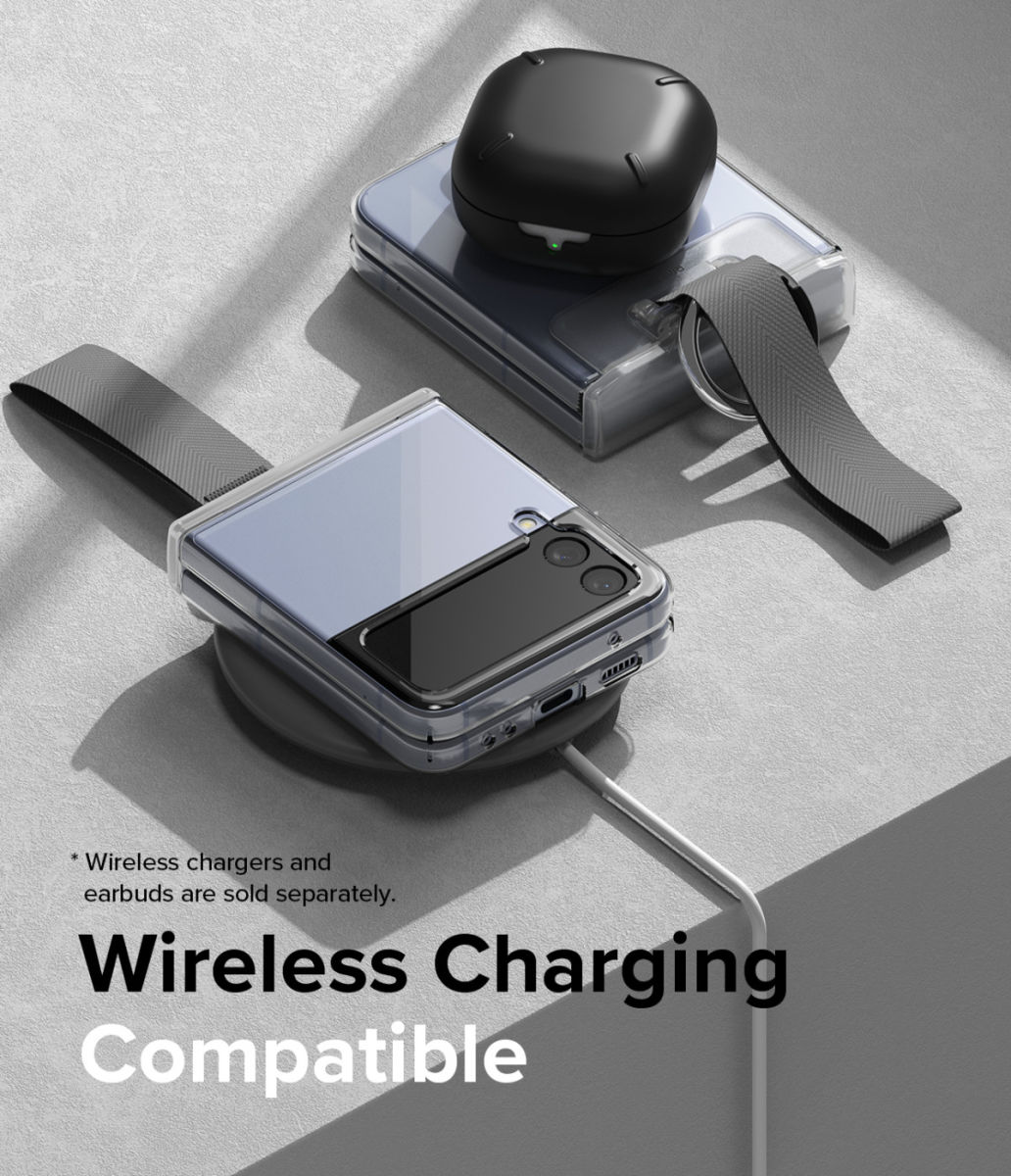 Ringke Samsung Galaxy Z Flip 5 / 4 / 3 Hinge Cover Transparant Paars afbeelding 8