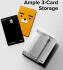 Ringke Magnetic Side Slot MagSafe Kaarthouder Drie Pasjes Zwart afbeelding 6