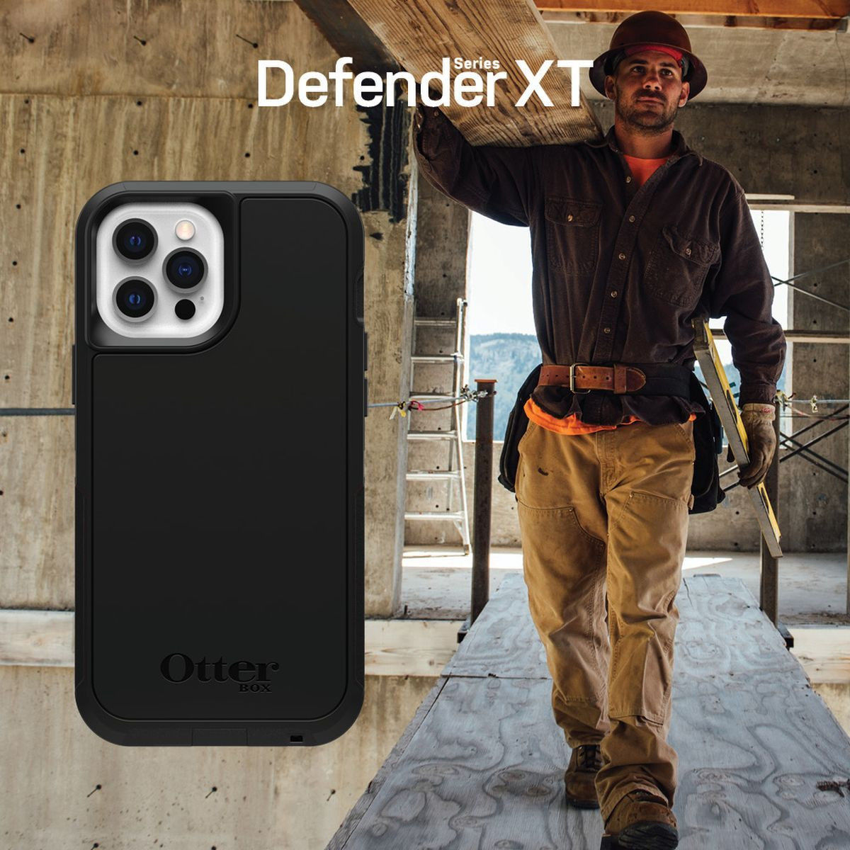 OtterBox Defender XT Apple iPhone 12 Pro Max Hoesje MagSafe Zwart afbeelding 6