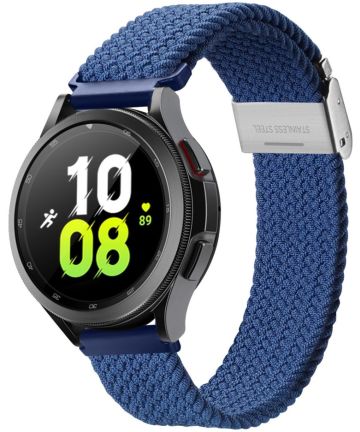 Dux Ducis Mixture II Strap Universeel Smartwatch Bandje 20MM Blauw Bandjes
