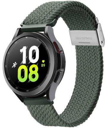 Dux Ducis Mixture II Strap Universeel Smartwatch Bandje 20MM Groen Bandjes