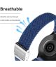 Dux Ducis Mixture II Strap - Universeel Smartwatch Bandje 22MM - Blauw