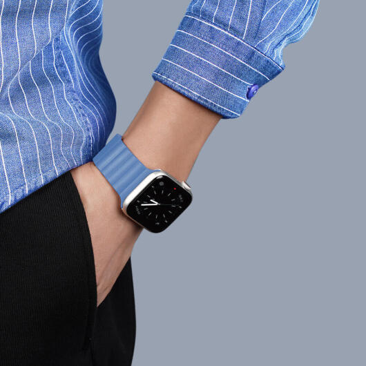 Dux Ducis Apple Watch Band - 1-10/SE/Ultra - 49MM/46MM/45MM/44MM/42MM - Blauw afbeelding 7