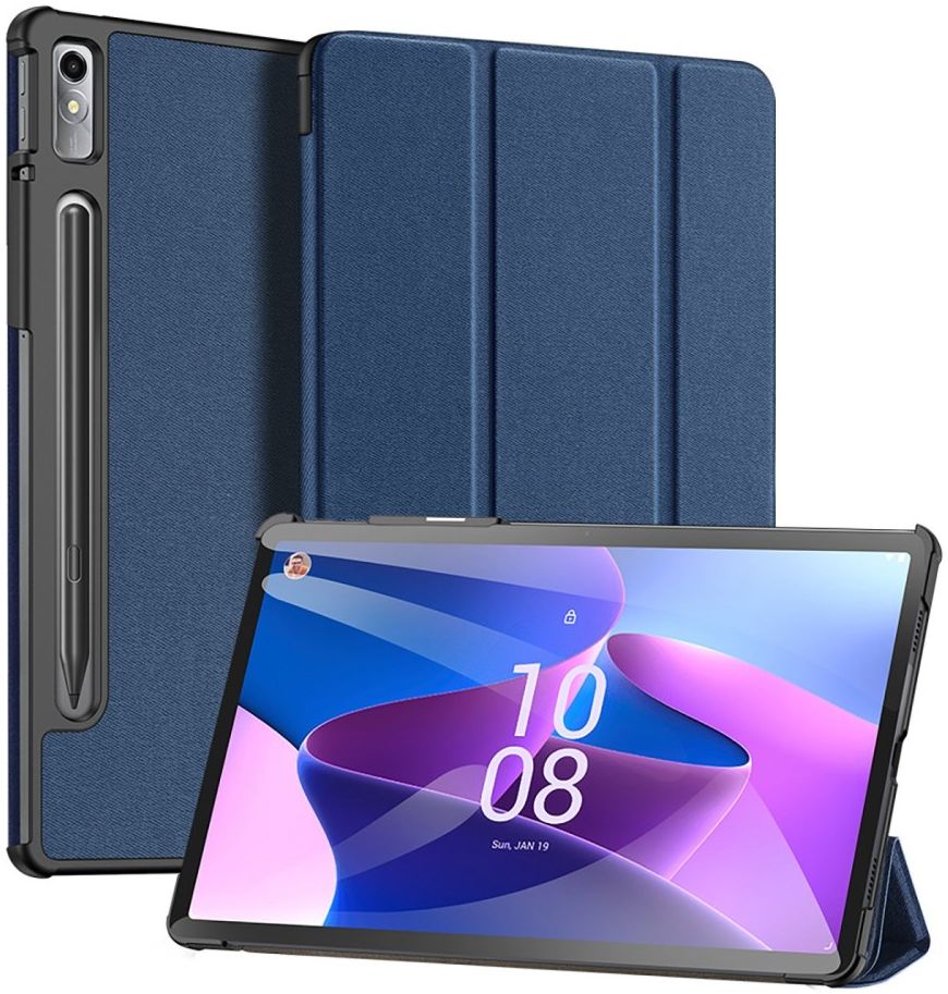 Dux Ducis Domo Lenovo Tab P11 Pro Gen 2 Hoes Book Case Blauw Gsmpunt Nl