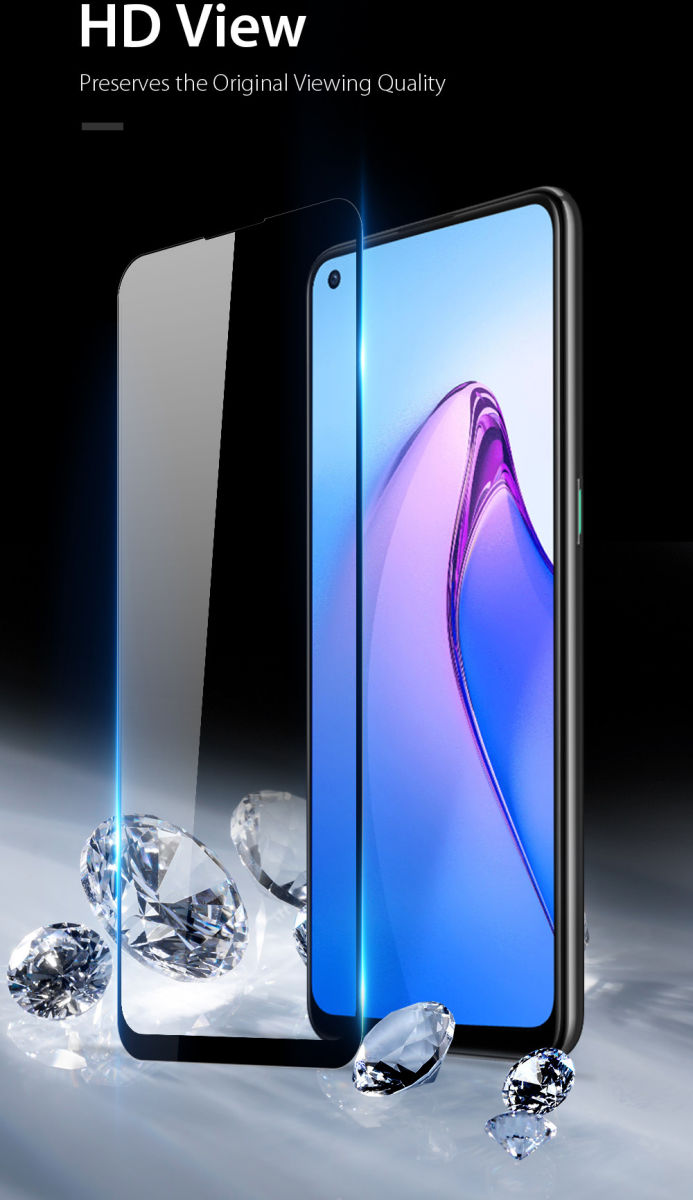Dux Ducis Oppo Reno 8 Screen Protector 9H Tempered Glass 0.33mm afbeelding 5