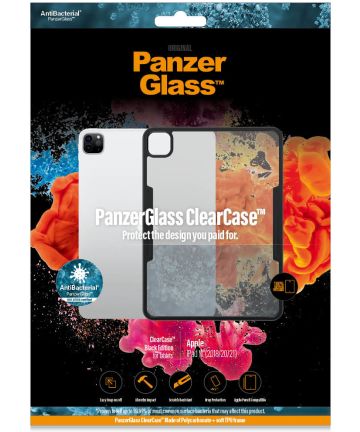 PanzerGlass ClearCase iPad Pro 11 (2018/2020/2021) Hoes Transparant Hoesjes