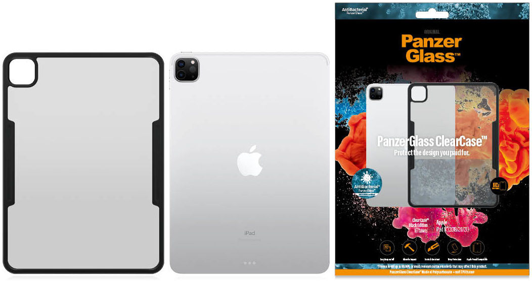PanzerGlass ClearCase iPad Pro 11 (2018/2020/2021) Hoes Transparant afbeelding 4