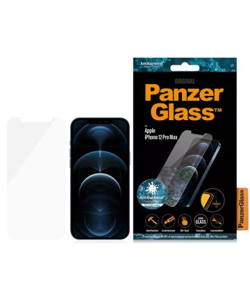 PanzerGlass Apple iPhone 12 Pro Max Screen Protector Antibacterieel Screen Protectors
