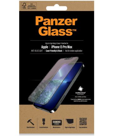 PanzerGlass Apple iPhone 13 Pro Max Screen Protector Anti-Blue Light Screen Protectors