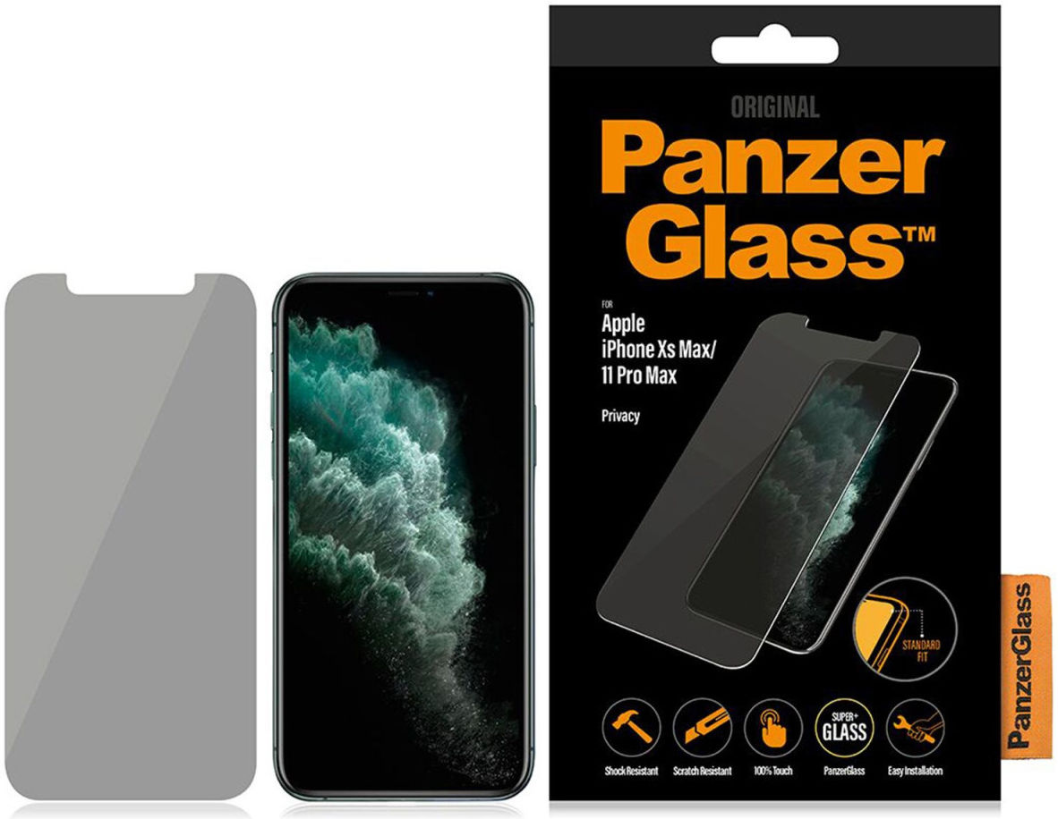 PanzerGlass iPhone 11 Pro Max / XS Max Screen Protector Privacy Glass afbeelding 3