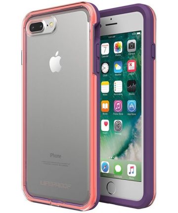 LifeProof Slam Apple iPhone 7 Plus / 8 Plus Hoesje Transparant Rood Hoesjes