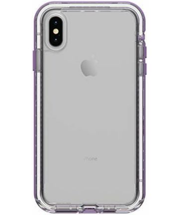 LifeProof Next Apple iPhone XS Max Hoesje Transparant Paars Hoesjes